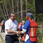 Vila Dosal encabeza el desfile cívico-deportivo con motivo del 113 aniversario del inicio de la Revolución