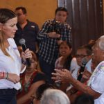 Militantes del PAN se unen a caravana «Fuerza Rosa por Xochilt»