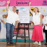 Vida Gómez firma el Pacto AMANC y se compromete a mejorar calidad de vida de las infancias