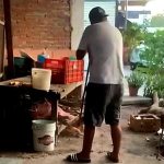 Supervisan en el Parque de Los Pinos, avance de los trabajos del programa “Diseño Participativo”.