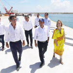 Ruz Castro entrega las obras de remodelación del parque “Cantaritos” en Francisco de Montejo