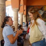 Mejora Cecilia Patrón las vías de comunicación para quienes asisten a la feria de Xmatkuil