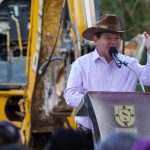 Joaquín Díaz Mena asiste a toma de protesta del nuevo comandante de la X Región Militar