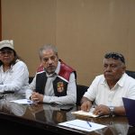 Joaquín Díaz Mena asiste a toma de protesta del coordinador interino de la Guardia Nacional en Yucatán