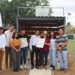 Abre muestra pictórica de estudiantes de Dzidzantún en la Biblioteca Yucatanense