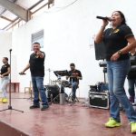 Abre muestra pictórica de estudiantes de Dzidzantún en la Biblioteca Yucatanense